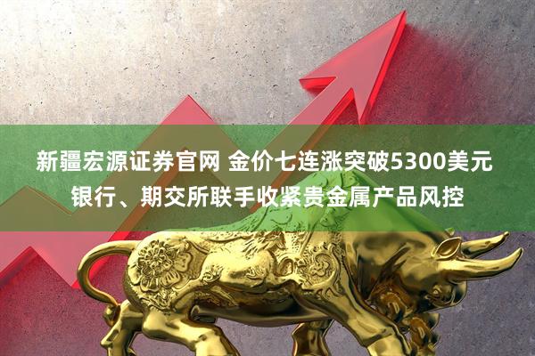 新疆宏源证券官网 金价七连涨突破5300美元 银行、期交所联手收紧贵金属产品风控